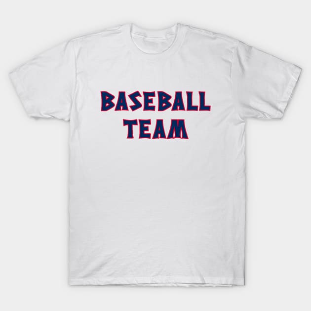 CLE Baseball Team - White 1 T-Shirt by KFig21